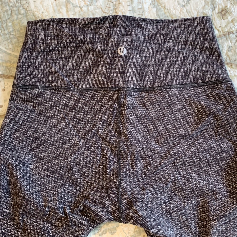 Lululemon Wunder Under High-Rise Tight *28" Variegated Knit Heathered -  Size 6